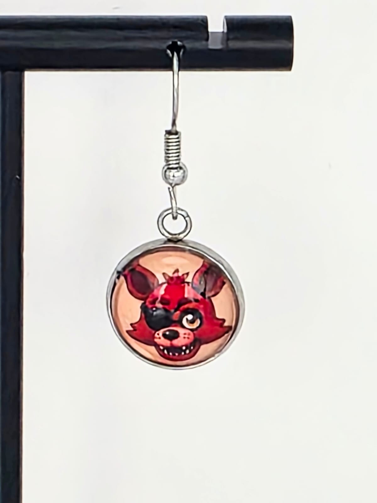 Five Nights at Freddy's (FNAF) Inspired Chica & Foxy 14 mm Earrings