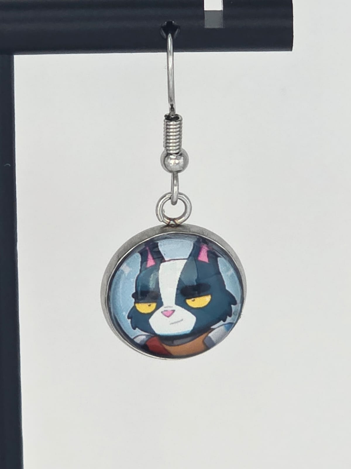 Final Space Inspired Avocato & Little Cato 14 mm Earrings