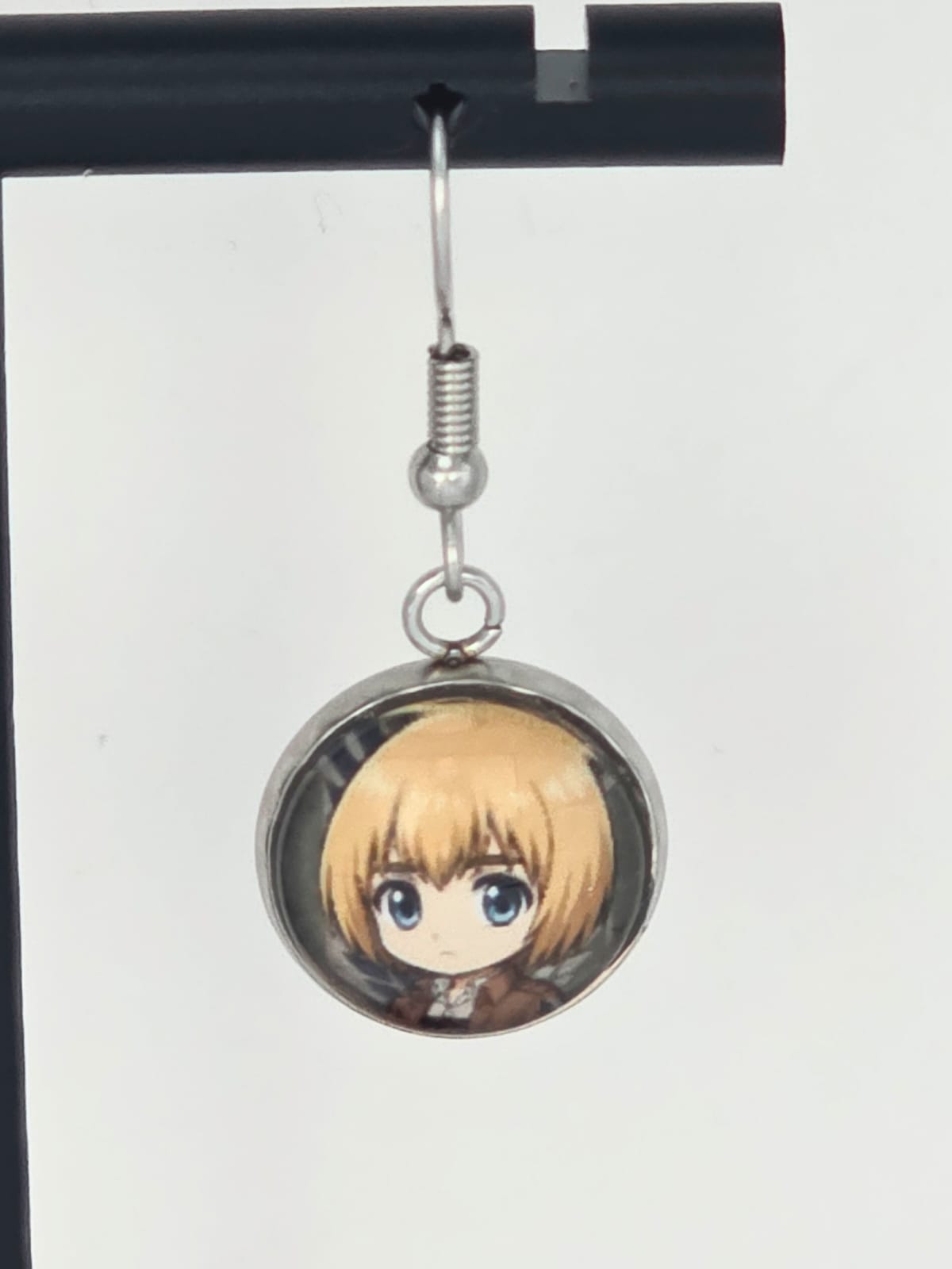 Attack on Titan Inspired Erwin & Armin 14 mm Earrings