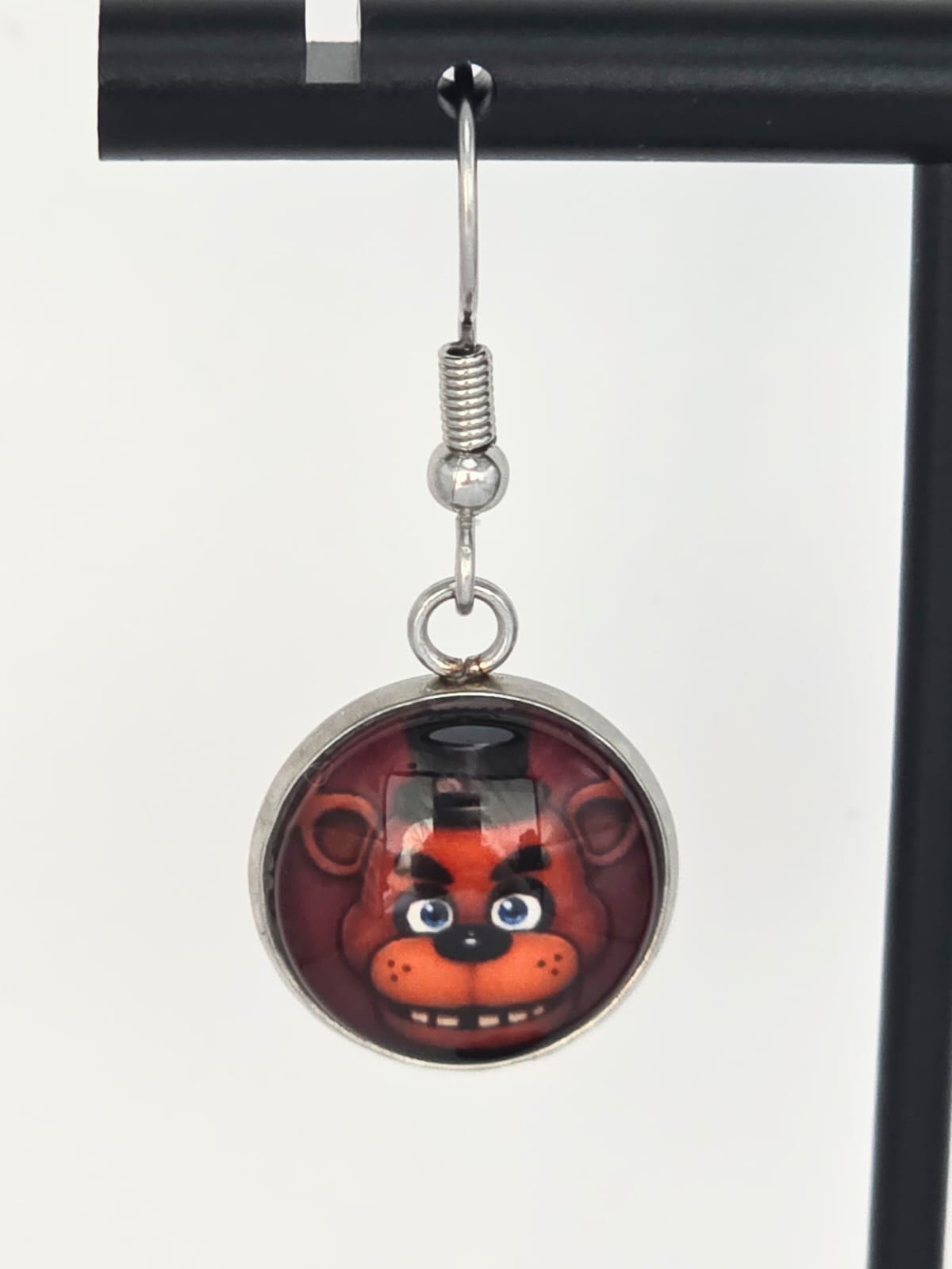 Five Nights at Freddy's (FNAF) Inspired Freddy & Bonnie 14 mm Earrings
