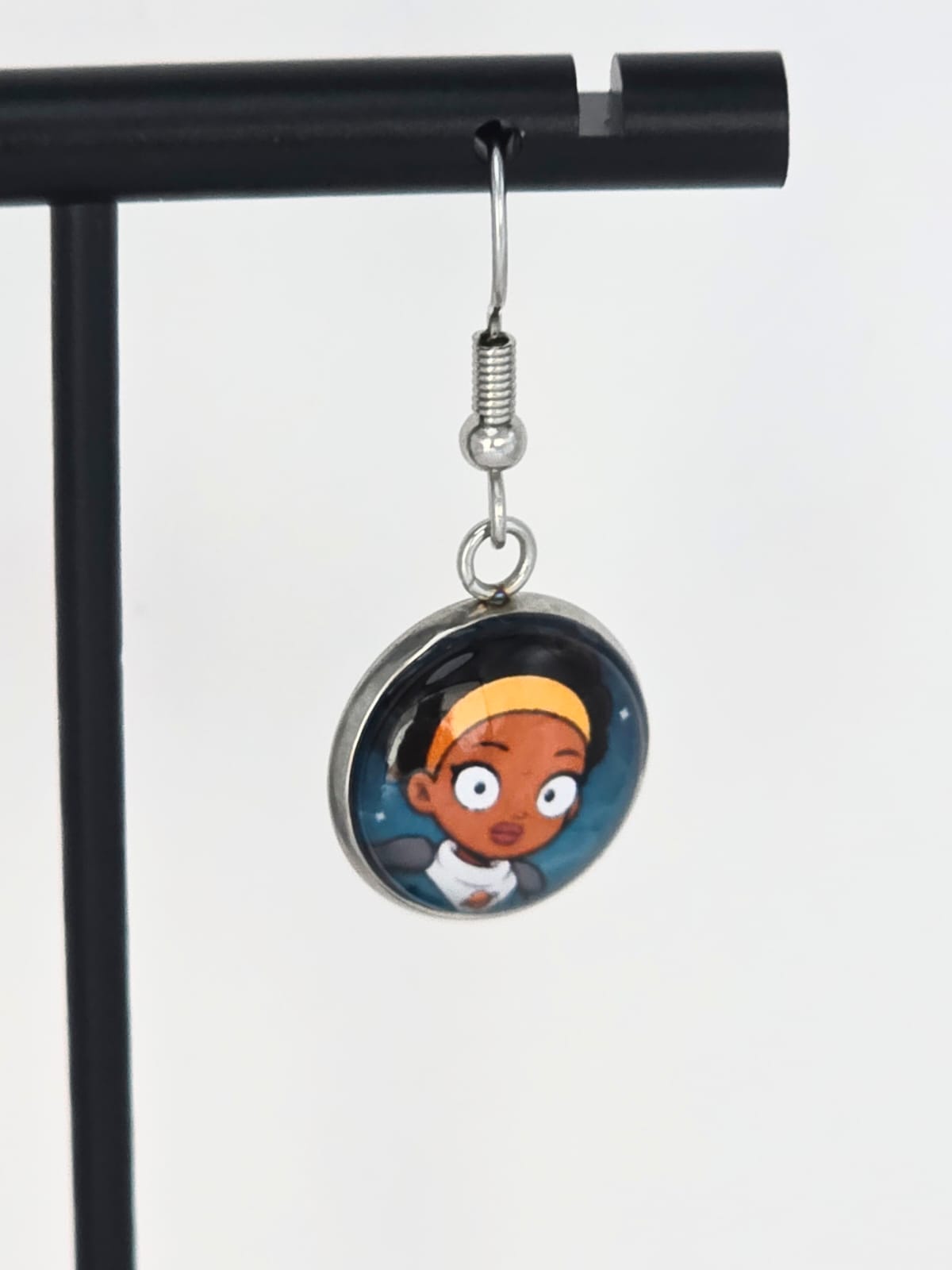 Final Space Inspired Gary & Quinn 14 mm Earrings
