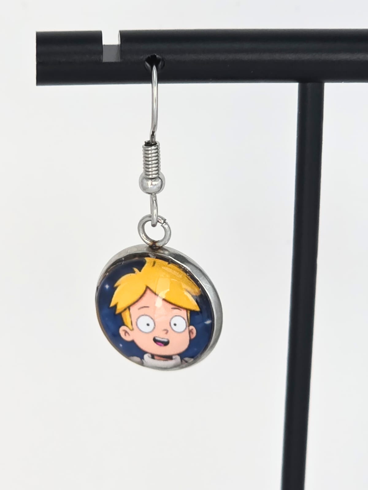 Final Space Inspired Gary & Quinn 14 mm Earrings