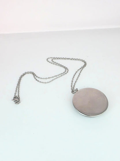 Undertale Inspired Temmie 30 mm Pendant Necklace