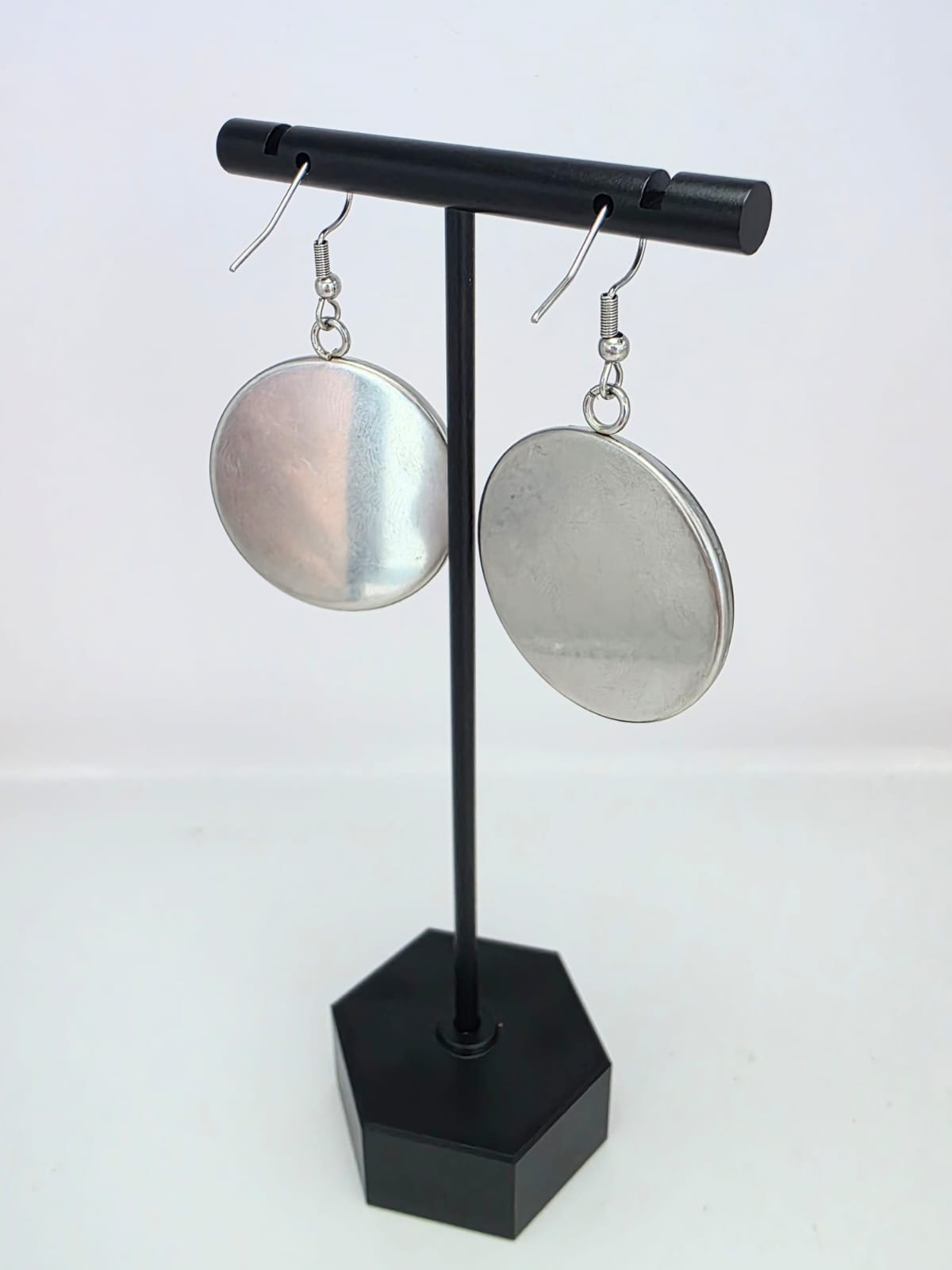 Hazbin Hotel Inspired Vox & Trust Us Dangle Stainless Steel Fish Hook Earrings