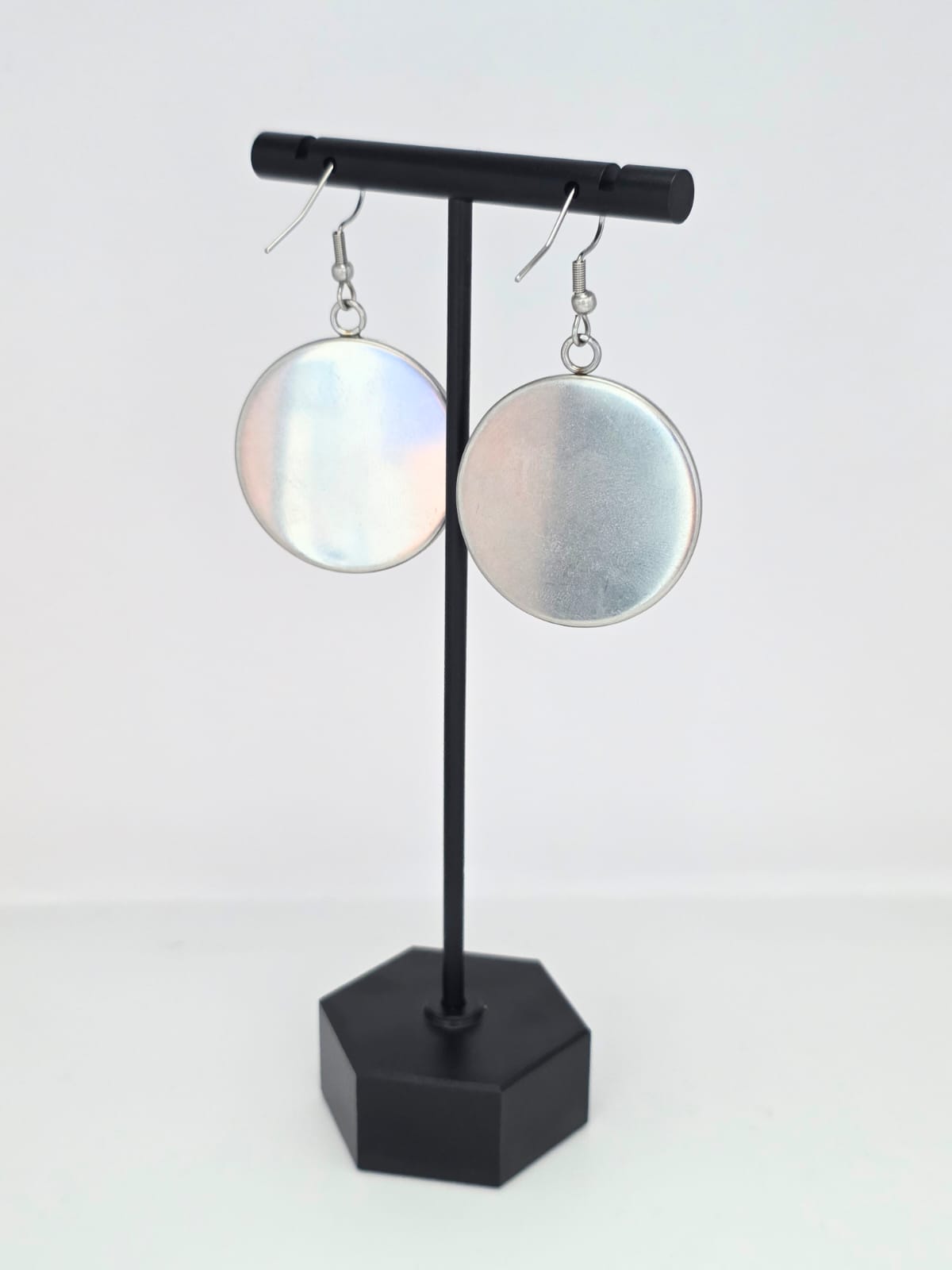Hazbin Hotel Inspired Angel Dust & Fat Nuggets Dangle Stainless Steel Earrings