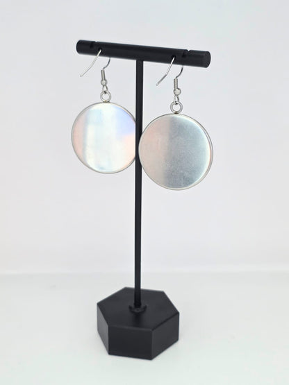 Hazbin Hotel Inspired Angel Dust & Fat Nuggets Dangle Stainless Steel Earrings