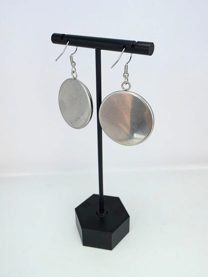 Hazbin Hotel Inspired Husk & Loser Baby Dangle Stainless Steel Earrings