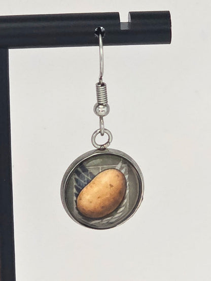 Attack on Titan Inspired Sasha & Potato Dangle Earrings