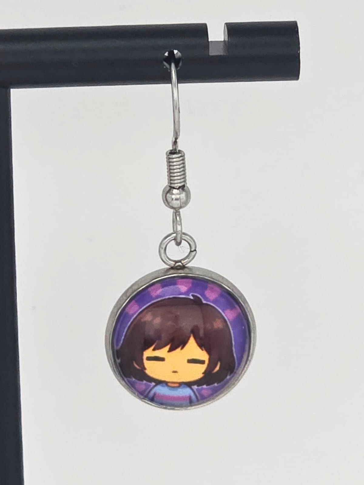 Undertale Inspired Frisk & Chara Dangle Earrings