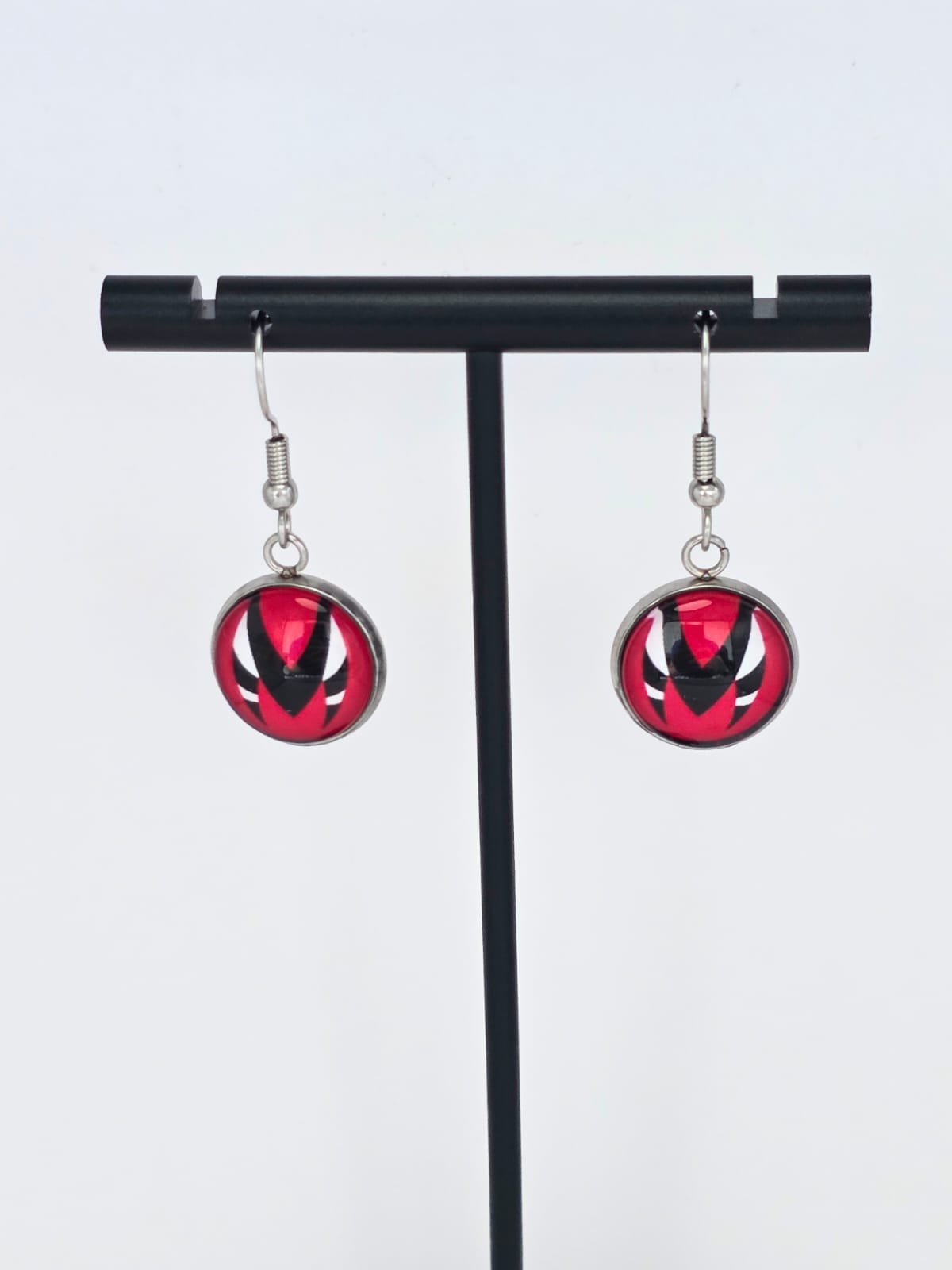 Helluva Boss Inspired I.M.P Dangle Earrings
