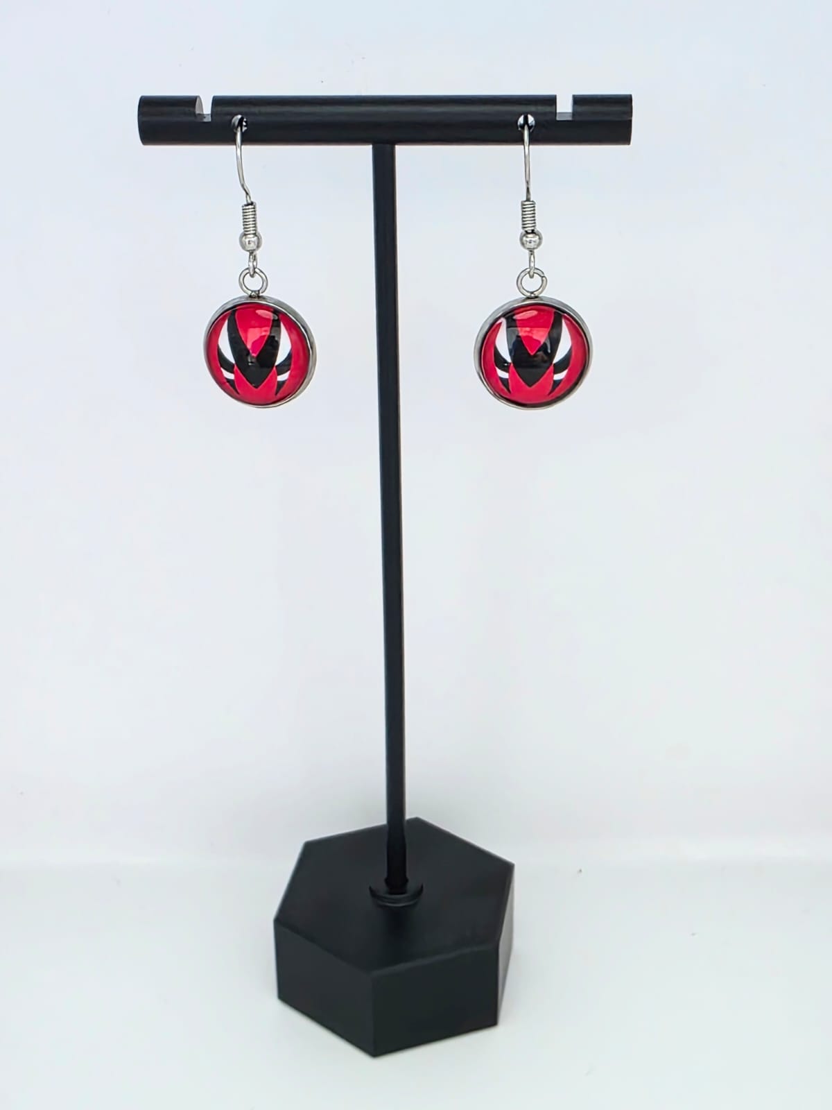 Helluva Boss Inspired I.M.P Dangle Earrings