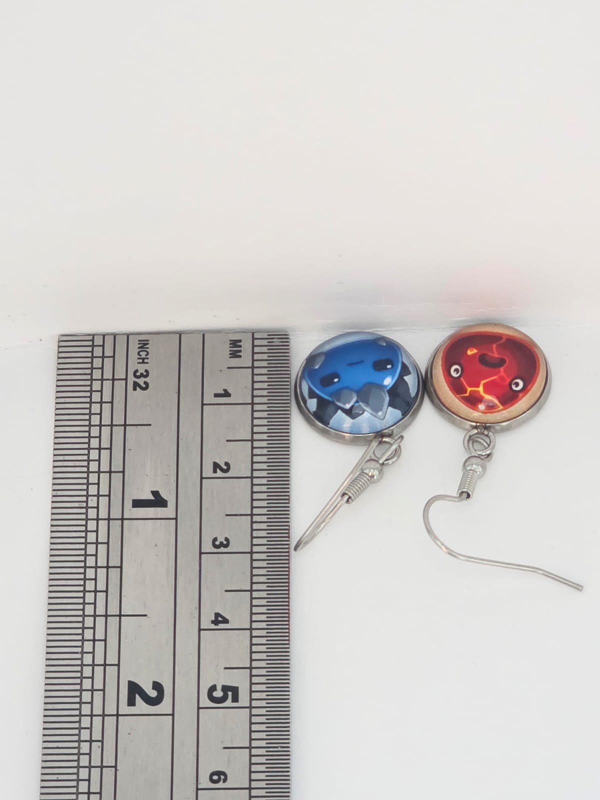 Slime Rancher Inspired Boom Slime & Rock Slime Dangle Earrings