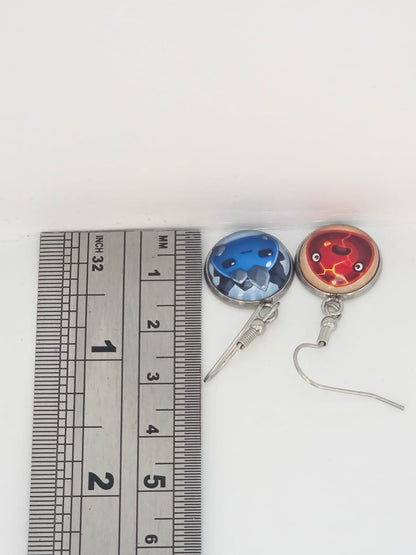 Slime Rancher Inspired Boom Slime & Rock Slime Dangle Earrings