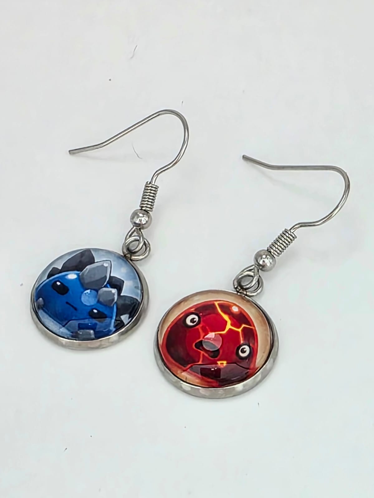 Slime Rancher Inspired Boom Slime & Rock Slime Dangle Earrings
