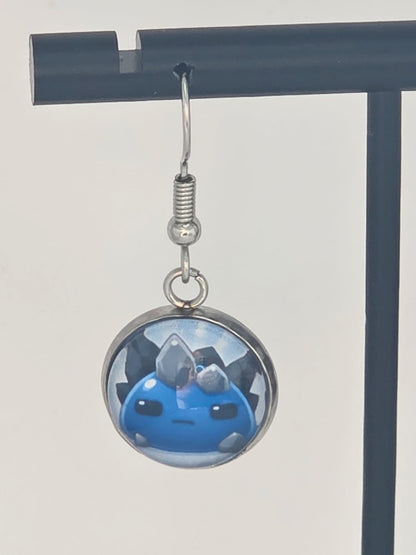 Slime Rancher Inspired Boom Slime & Rock Slime Dangle Earrings