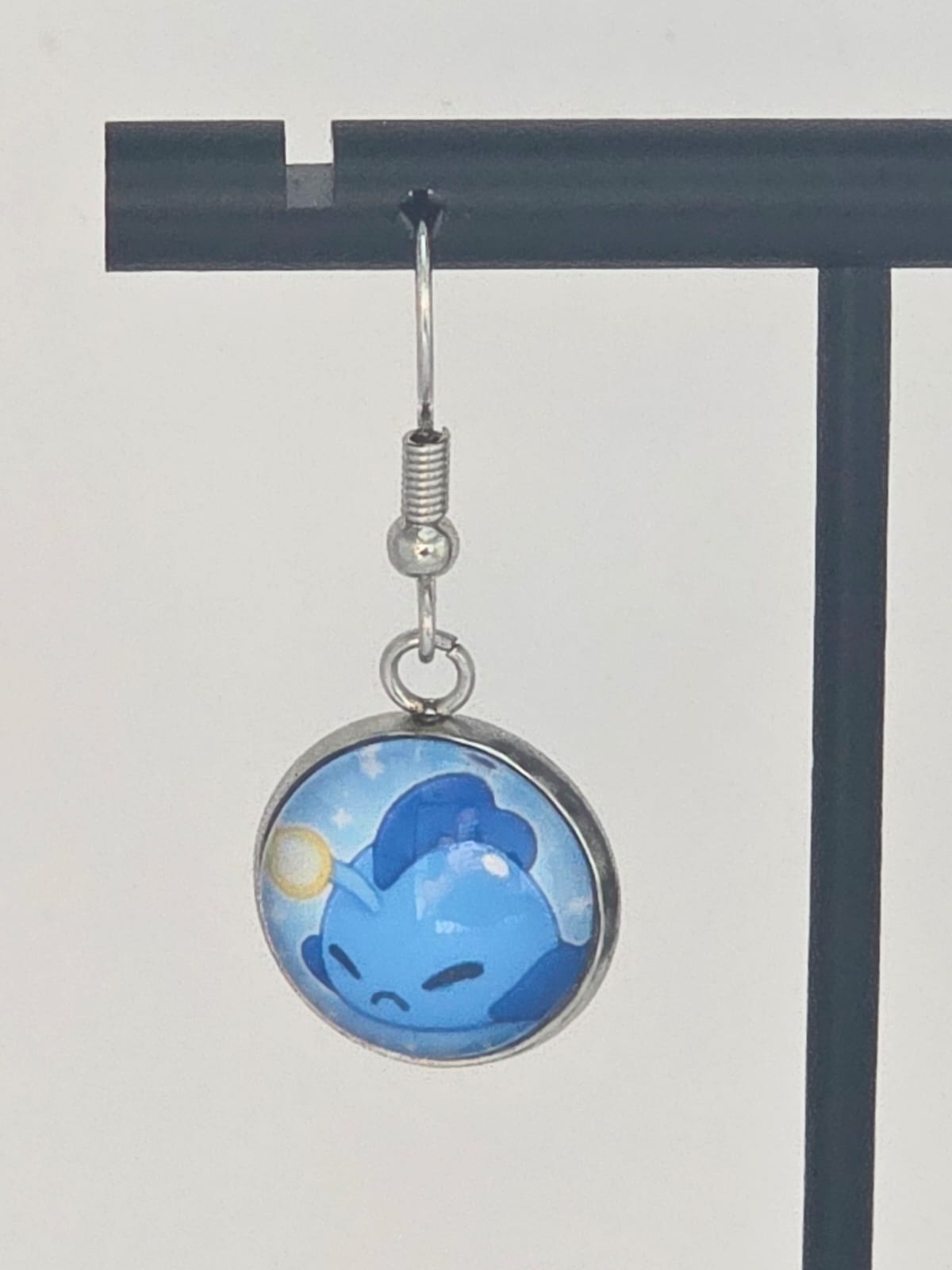 Slime Rancher 2 Inspired Cotton Slime & Angler Slime Dangle Earrings
