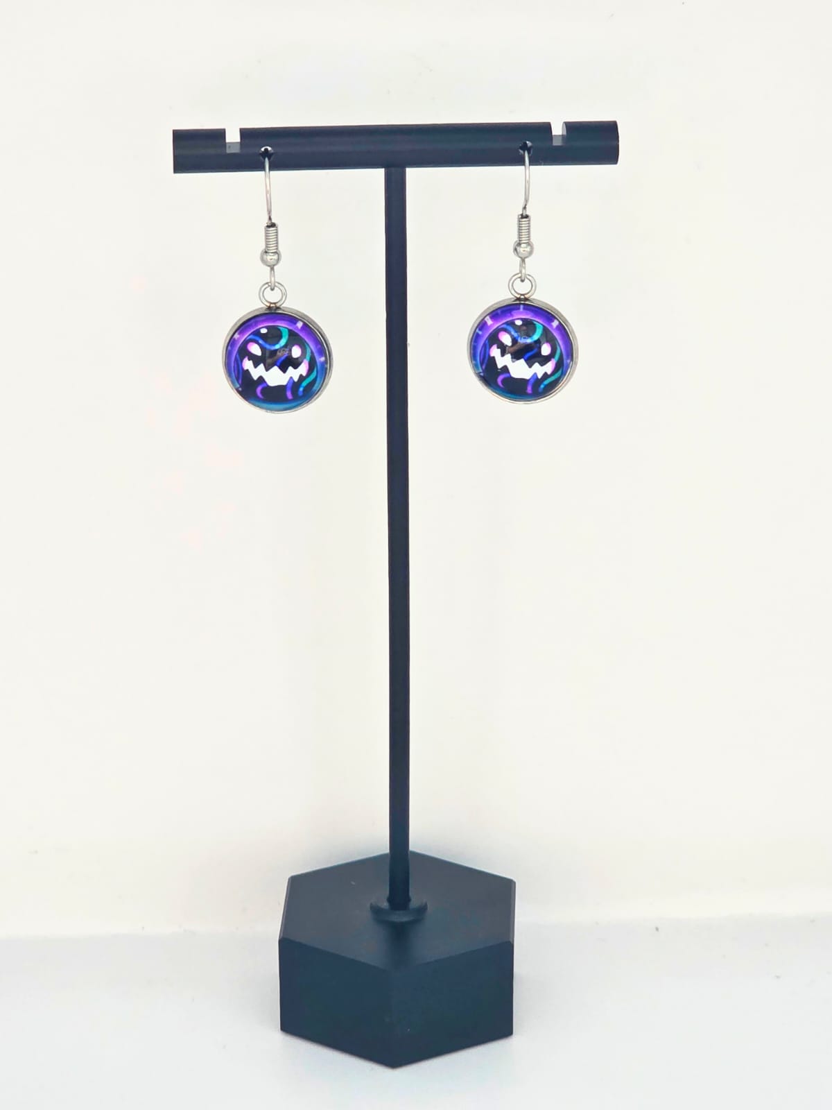 Slime Rancher Inspired Tarr Slime Dangle Earrings