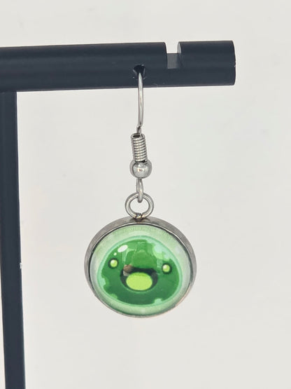 Slime Rancher Inspired Rad Slime & Quantum Slime Dangle Earrings
