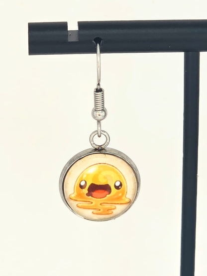 Slime Rancher Inspired Rad Slime & Quantum Slime Dangle Earrings