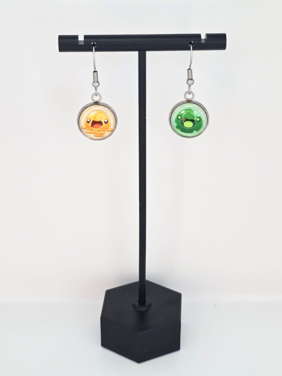 Slime Rancher Inspired Rad Slime & Quantum Slime Dangle Earrings