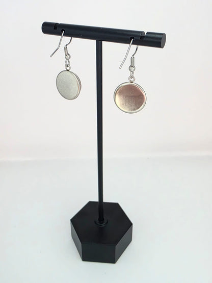 Black Butler (Kuroshitsuji) Black Butler Inspired Grell & Oh, Bassy! Dangle Earrings