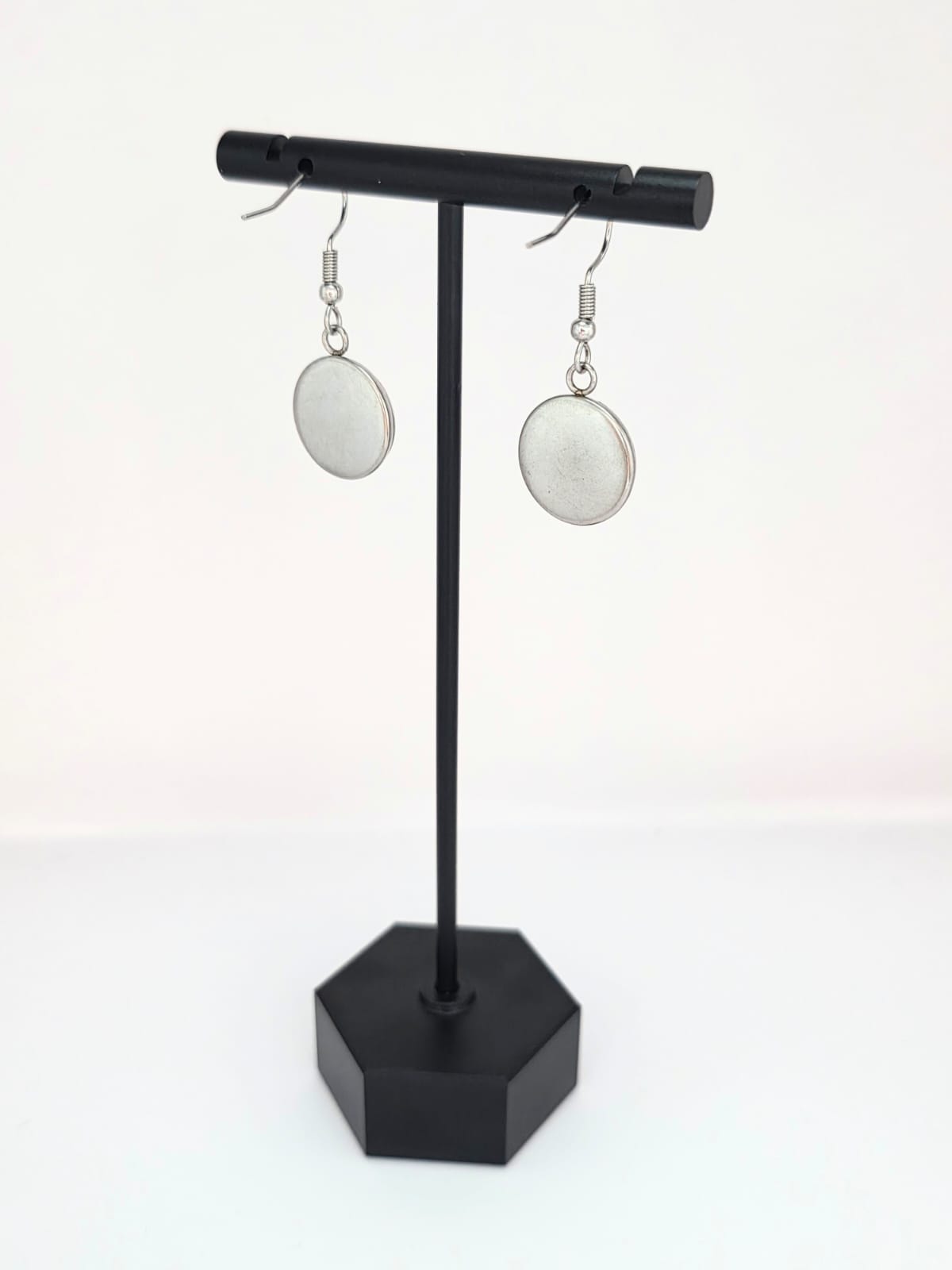 Undertale Inspired Alphys & Undyne Dangle Stainless Steel Fish Hook Earrings