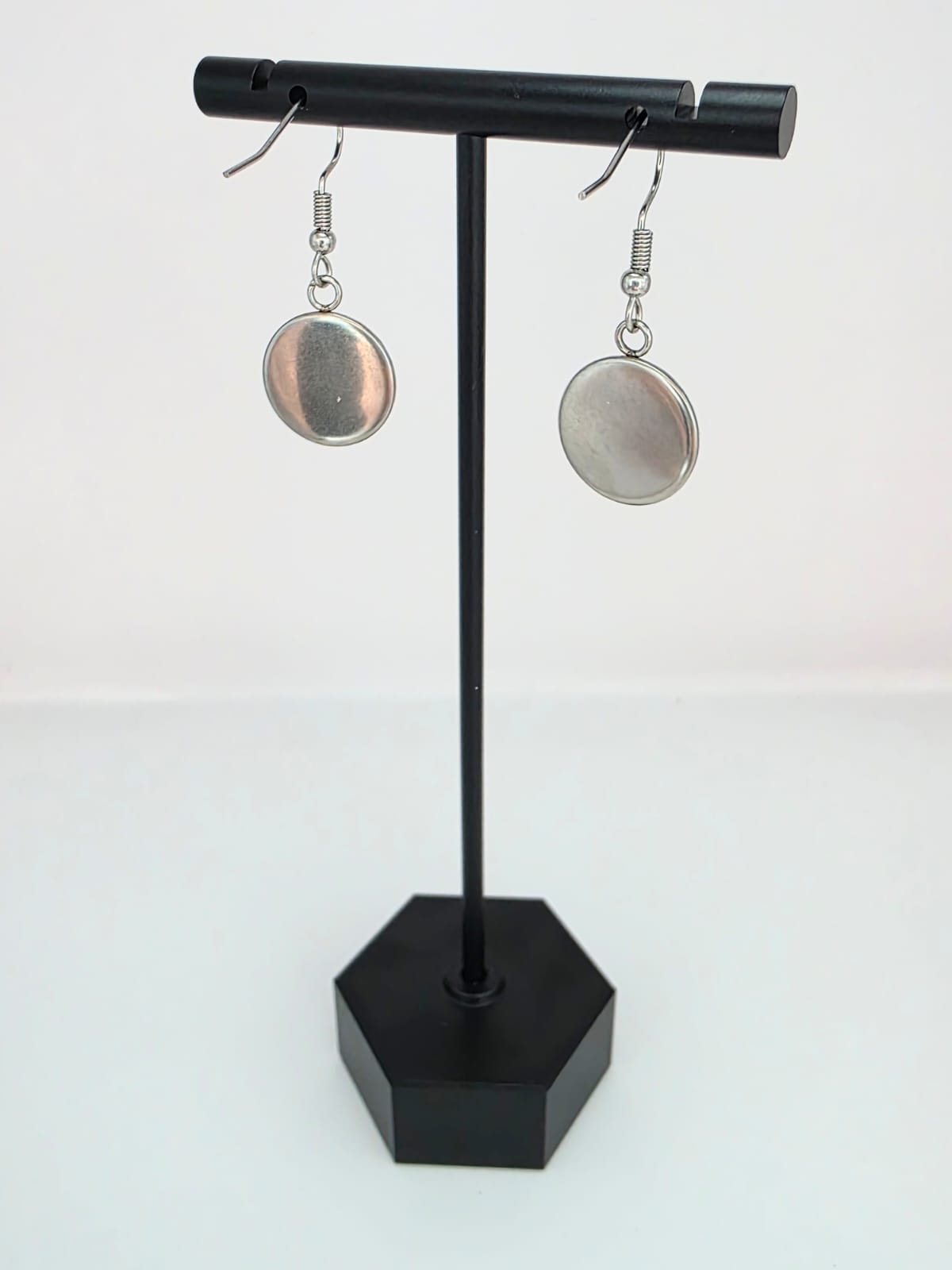 Undertale Inspired Sans & Papyrus Dangle Stainless Steel Fish Hook Earrings