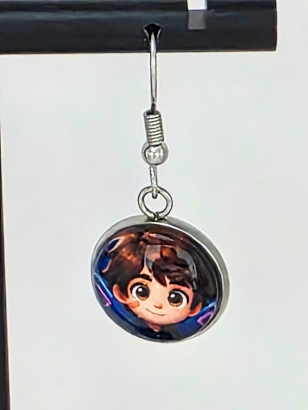 Five Nights at Freddy's: Security Breach Inspired Gregory & Glamrock Freddy Dangle Earrings