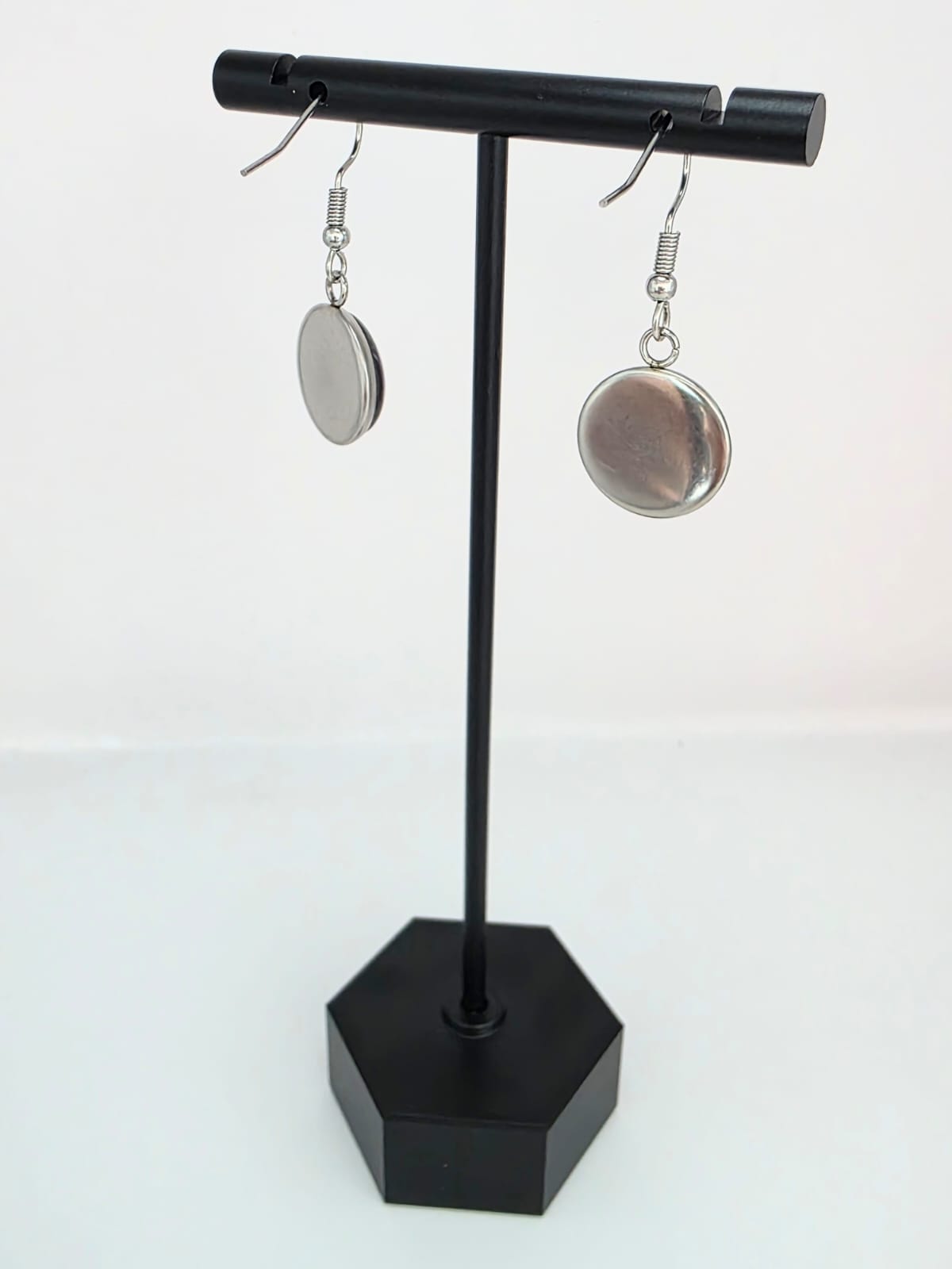 FNAF: Security Breach Inspired Sun & Moon Mismatched Dangle Fish Hook Earrings