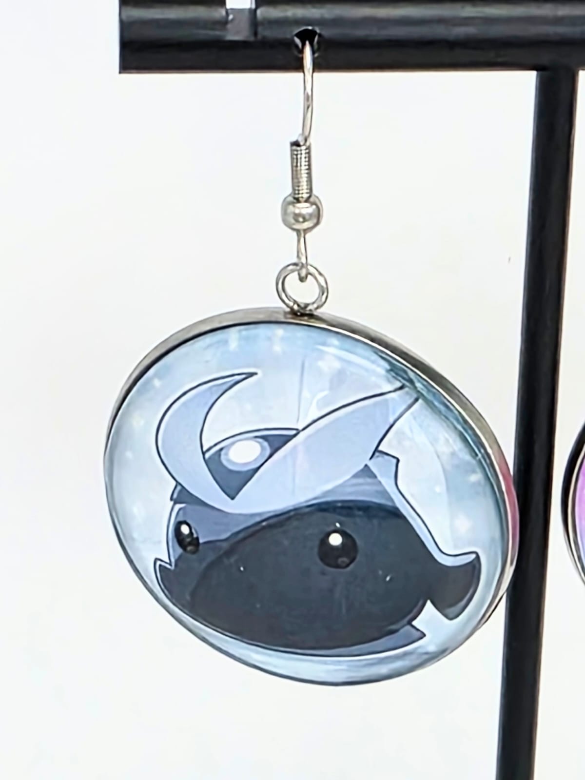 Slime Rancher Inspired Quicksilver Slime & Glitch Slime Dangle Earrings