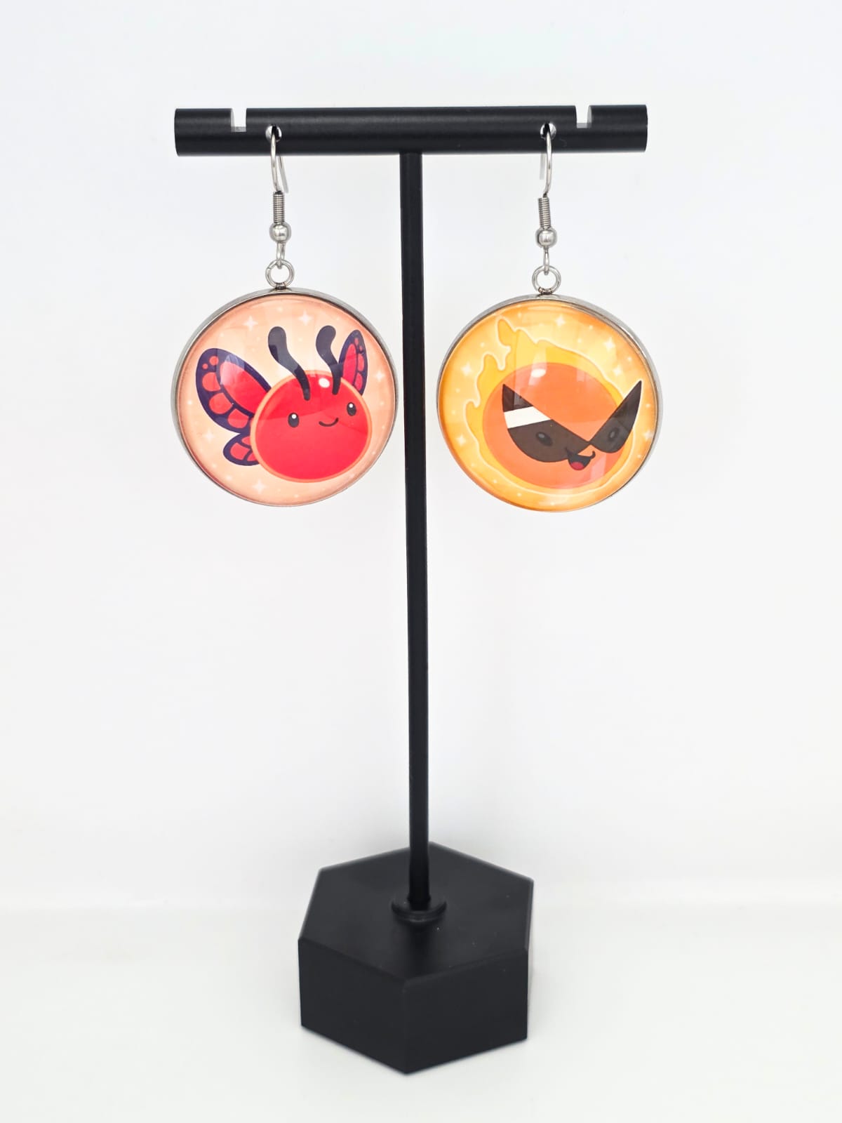 Slime Rancher 2 Inspired Flutter Slime & Hyper Slime Dangle Fish Hook Earrings
