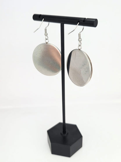 Slime Rancher Inspired Gold & Lucky Dangle Stainless Steel Fish Hook Earrings