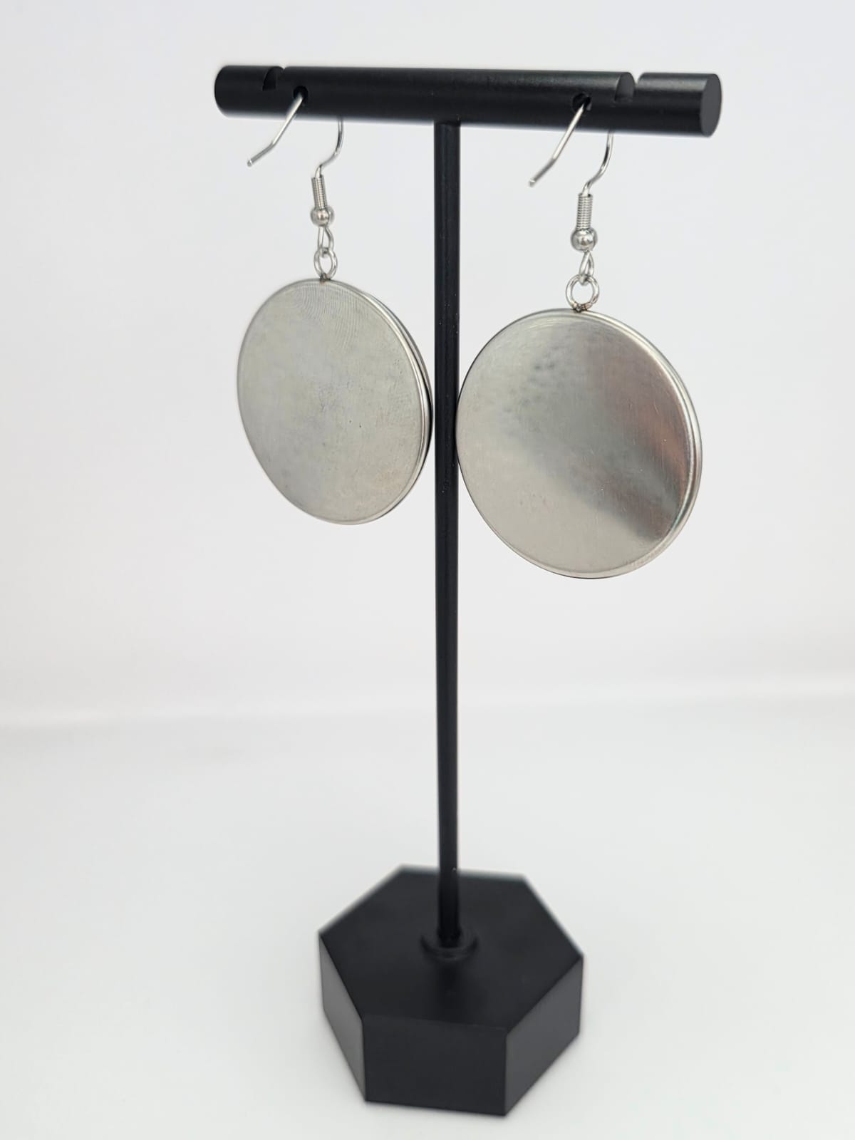 Undertale Inspired Flowey & Evil Flowey Dangle Stainless Steel Earrings