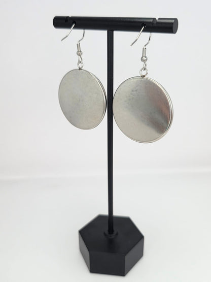Undertale Inspired Flowey & Evil Flowey Dangle Stainless Steel Earrings