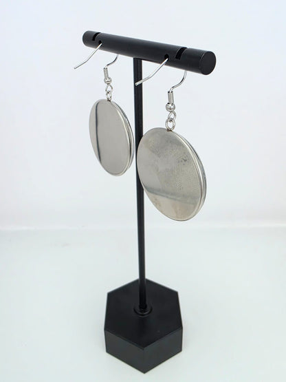 Attack on Titan Inspired Erwin & Armin Dangle Stainless Steel Fish Hook Earrings