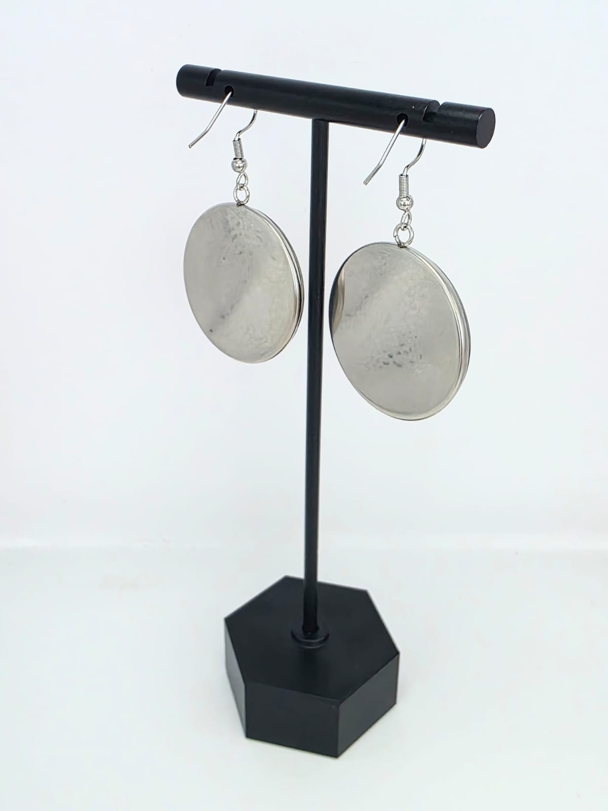 Attack on Titan Inspired Levi & Hange Dangle Stainless Steel Fish Hook Earrings