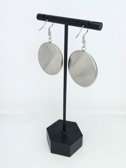 Attack on Titan Inspired Levi & Hange Dangle Stainless Steel Fish Hook Earrings