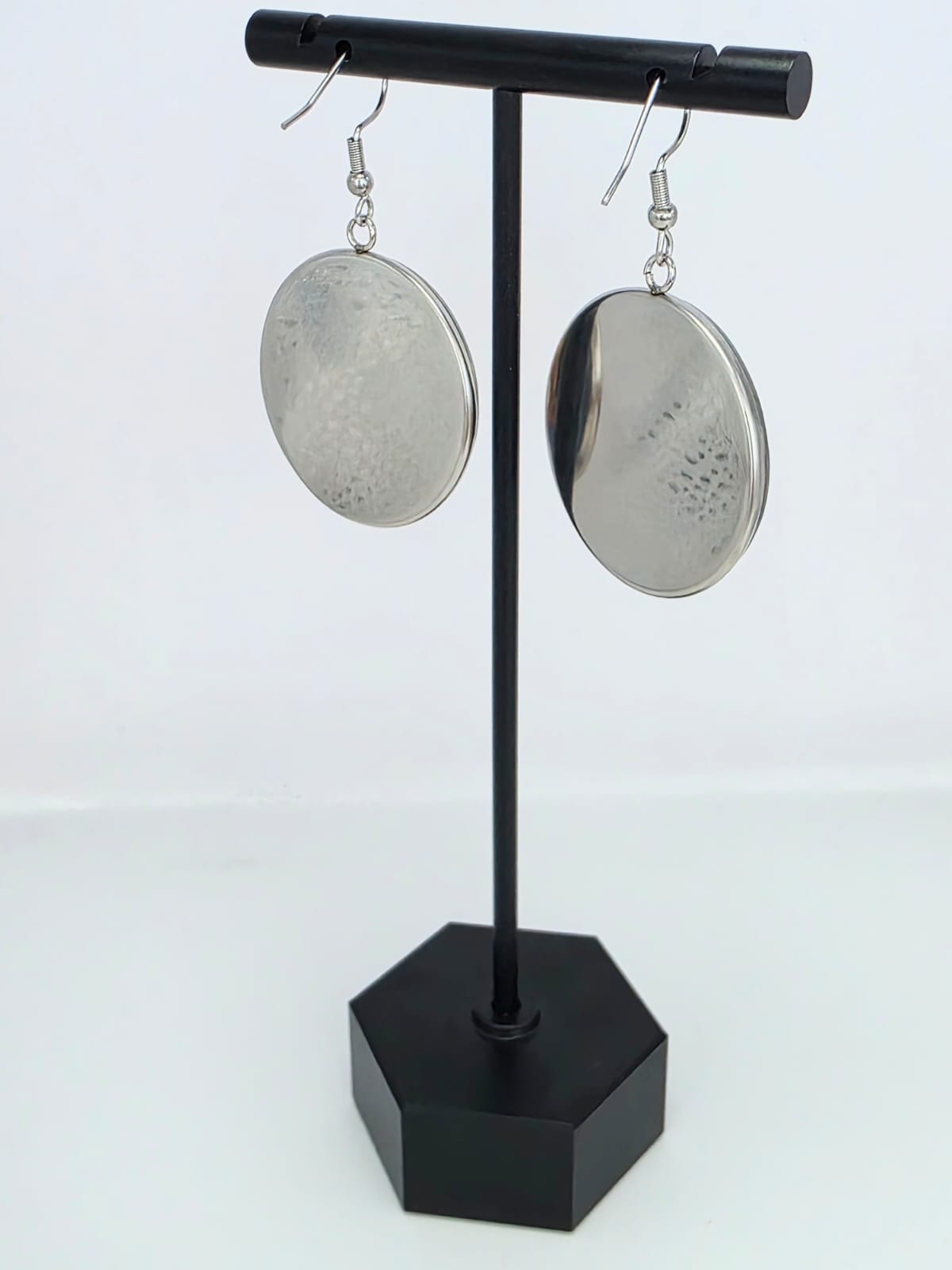 Final Space Inspired Gary & Quinn Dangle Stainless Steel Fish Hook Earrings