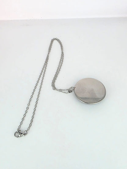 Black Butler (Kuroshitsuji) Inspired Ciel 30 mm Pendant Stainless Steel Necklace