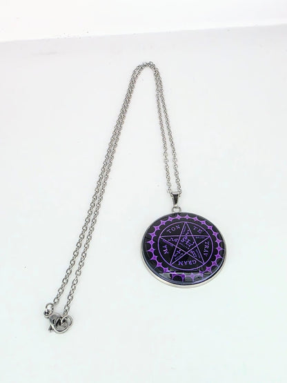Black Butler (Kuroshitsuji) Inspired Contract Seal 30 mm Pendant Necklace