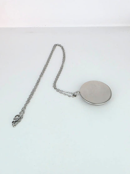 Five Nights at Freddy's Inspired Freddy 30 mm Pendant Stainless Steel Necklace
