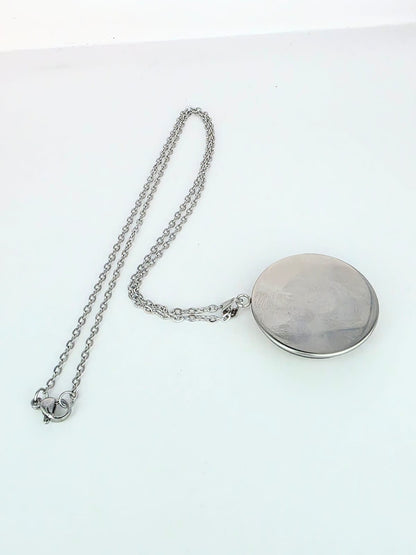 Slime Rancher Inspired Hunter Slime 30 mm Pendant Stainless Steel Necklace