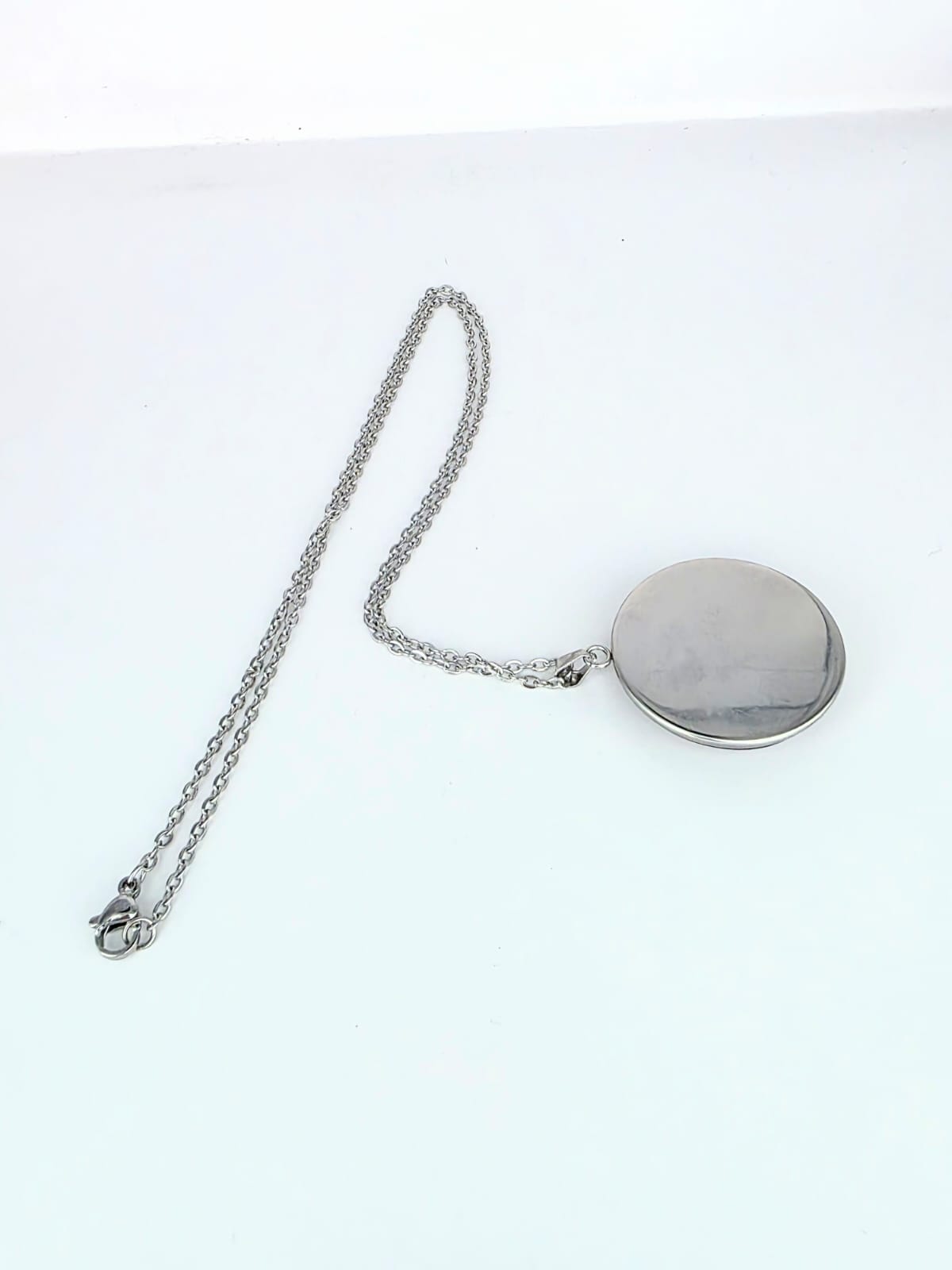 Helluva Boss Inspired Loona 30 mm Pendant Stainless Steel 20 inch Necklace