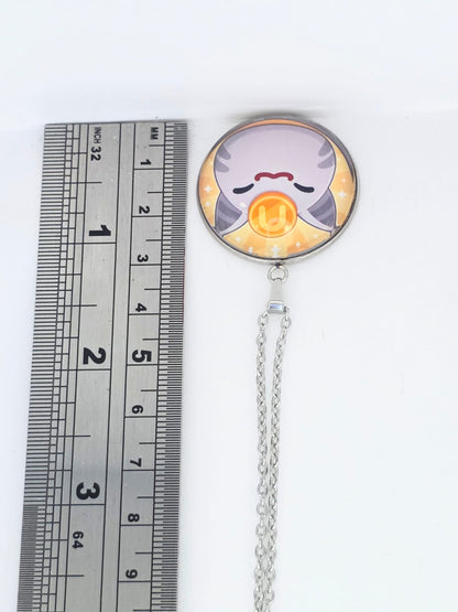 Slime Rancher Inspired Lucky Slime 30 mm Pendant Stainless Steel Necklace
