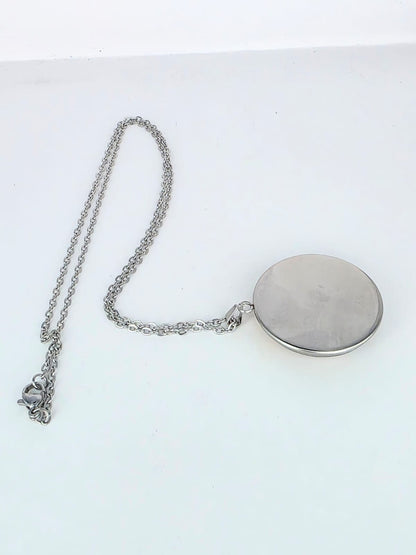 Slime Rancher Inspired Lucky Slime 30 mm Pendant Stainless Steel Necklace