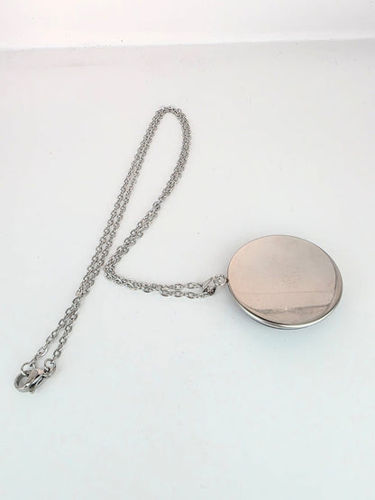 Hazbin Hotel Inspired VoxTek 30 mm Pendant Stainless Steel 20 inch Necklace