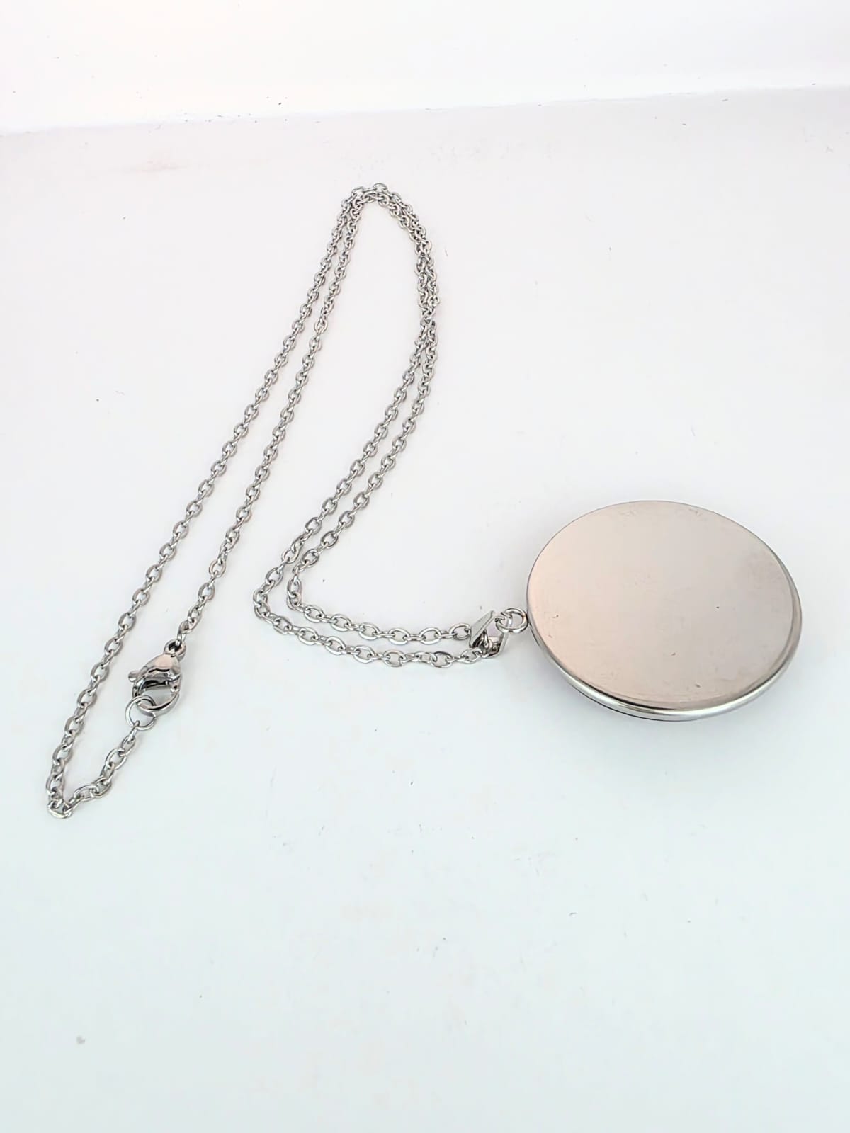 Helluva Boss Inspired Blitzø 30mm Pendant Stainless Steel 20 inch Necklace