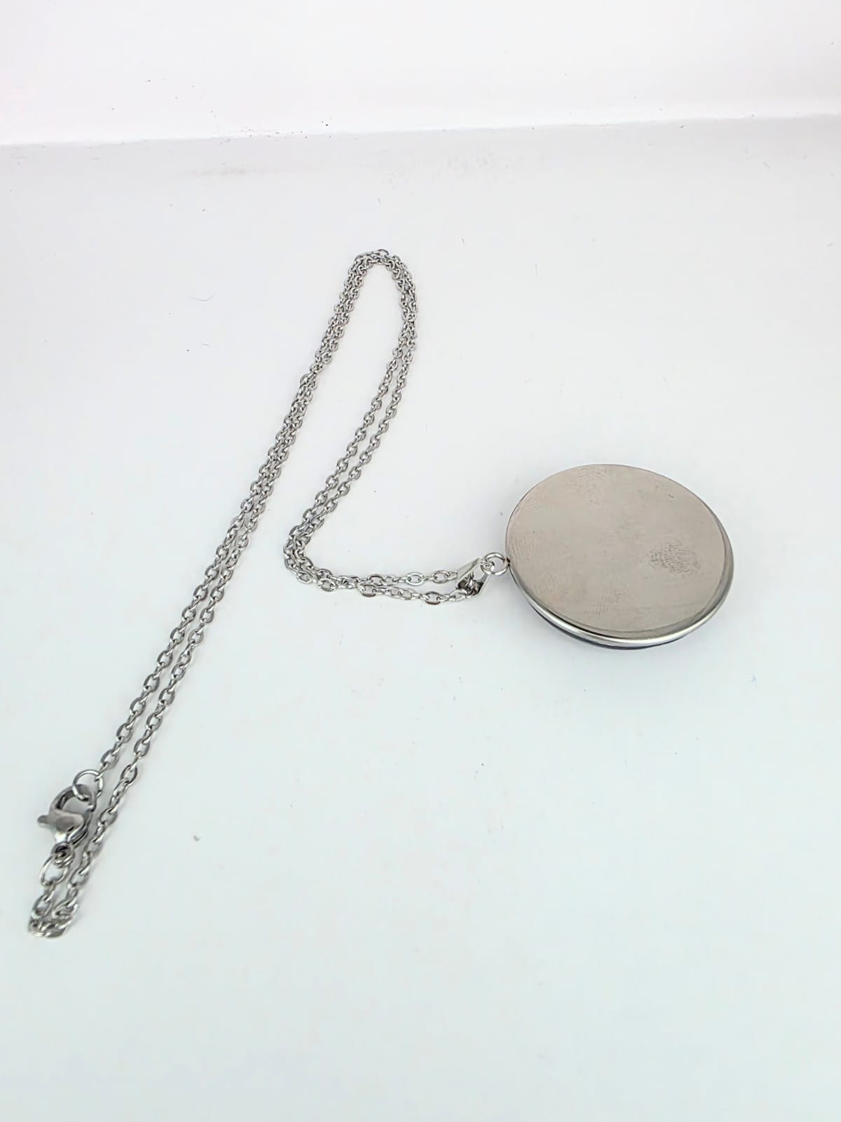 Helluva Boss Inspired Stolas 30 mm Pendant Stainless Steel 20 inch Necklace