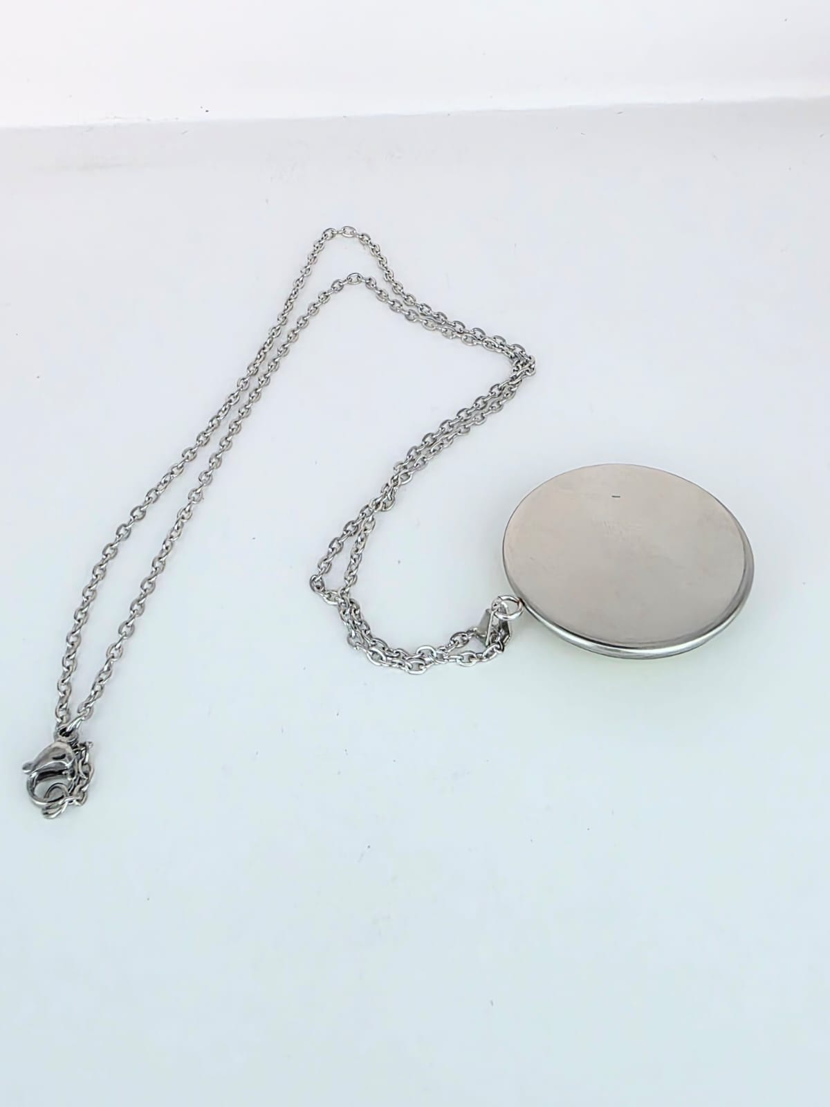 Green Junimo Inspired Stardew Valley 30 mm Pendant Stainless Steel Necklace