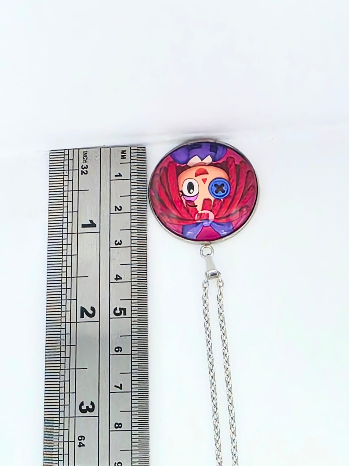 The Amazing Digital Circus Inspired Ragatha Pendant Stainless Steel Necklace